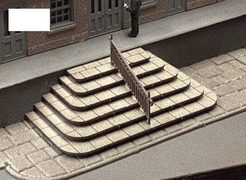 Scale Model Scenery LX333 OO Gauge Platform Steps Kit