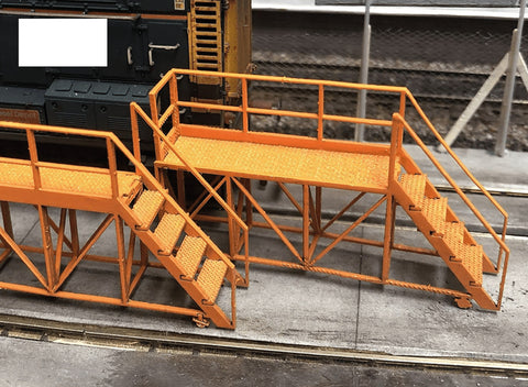 Scale Model Scenery LX446 OO Gauge Locomotive Access Platforms Kit