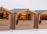 Scale Model Scenery LX578 OO Gauge Christmas Market Stall Kit