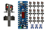 DCC Concepts DCD-MGS-MG OO Gauge ALPHA MIMIC 12x 4 LED UK Modern Ground Signal