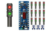 DCC Concepts DCD-MGS-US HO Gauge ALPHA MIMIC 12x US-type Ground Signal