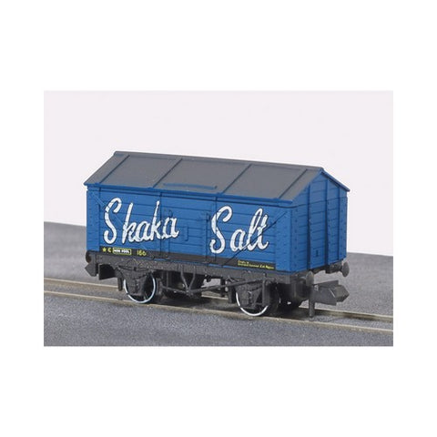 Peco NR-P121 N Gauge Salt Wagon Shaka Blue