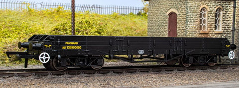 Oxford Rail 76PIL003B OO Gauge Pilchard Wagon BR Black DB990080