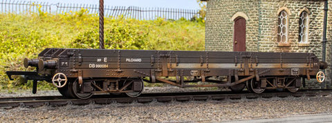 Oxford Rail 76PIL005BW OO Gauge Pilchard Wagon - BR Weathered DB990084