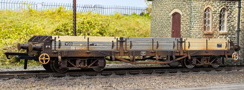 Oxford Rail 76PIL006BW OO Gauge Pilchard Wagon - BR TOPS Weathered DB990083