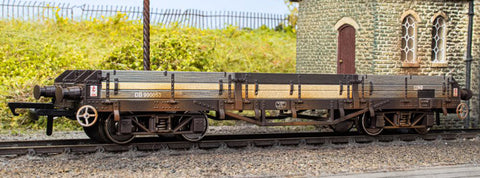 Oxford Rail 76PIL007W OO Gauge Pilchard Wagon - BR Condemned DB990053