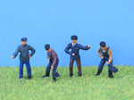 P&D Marsh PDZ19 OO Gauge Whitemetal Painted Loco Crew