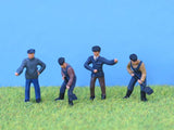 P&D Marsh PDZ19 OO Gauge Whitemetal Painted Loco Crew