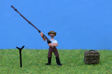 P&D Marsh PDZ29 OO Gauge Whitemetal Fisherman