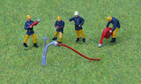 P&D Marsh PDZ41 OO Gauge Whitemetal Painted 1970/80s Fire Crew