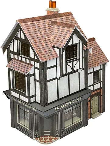 Metcalfe PN950 N Gauge No1 Market Street Timber Framed Shop/House