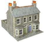 Metcalfe PO301 OO/HO Gauge Terraced Houses (Stone) Card Kit