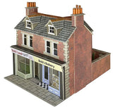 Metcalfe PO306 OO/HO Gauge Low Relief Shop Fronts (Brick) Card Kit