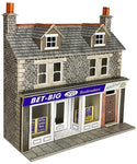 Metcalfe PO307 OO/HO Gauge Low Relief Shop Fronts (Stone) Card Kit
