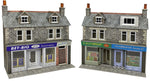 Metcalfe PO307 OO/HO Gauge Low Relief Shop Fronts (Stone) Card Kit