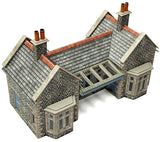 Metcalfe PO315 OO/HO Gauge Little Cardleywick Station Card Kit