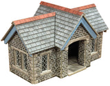 Metcalfe PO316 OO/HO Gauge Little Cardleywick Station Shelter Card Kit