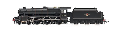 Hornby R30225SS OO Gauge BR, Stanier 5MT 'Black 5', 4-6-0, 44726 With Steam Generator - Era 5