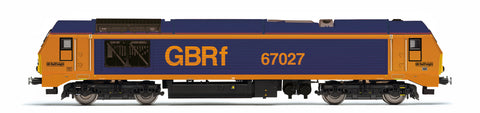 Hornby R30372 OO Gauge GBRf, Class 67, Bo-Bo, 67027 - Era 11