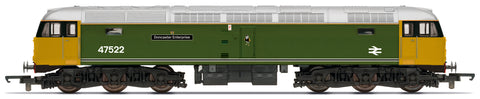 Hornby R30382 OO Gauge RailRoad Plus BR, Class 47, 47522 'Doncaster Enterprise' - Era 8