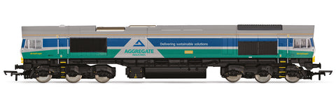 Hornby R30428 OO Gauge RailRoad Plus Aggregates Class 66 Sence 66711