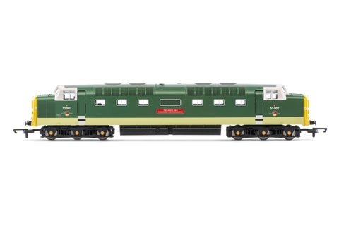 Hornby R30438 OO Gauge RailRoad BR Class 55 The Kings own Yorkshire Light Infantry 55002