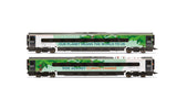 Hornby R40451 OO Gauge Avanti West Coast Class 390 Climate change livery Coach pack 1 69421 + 65321