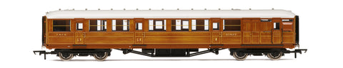 Hornby R40454 OO Gauge LNER Gresley Corridor Teak Coaches Brake 3rd 21437