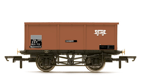 Hornby R60250 OO Gauge 27T Iron Ore Tippler Wagon, British Rail - Era 7