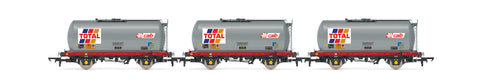 Hornby R60258 OO Gauge Total, TTA Tank Wagon Triple Pack - Era 7