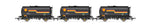 Hornby R60259 OO Gauge Shell, TTA Tank Wagon Triple Pack - Era 8
