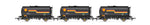 Hornby R60259 OO Gauge Shell, TTA Tank Wagon Triple Pack - Era 8