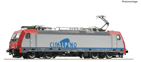 Roco 7510031 HO Gauge Cisalpino Re484 018-7 Electric Locomotive V (DCC-Sound)