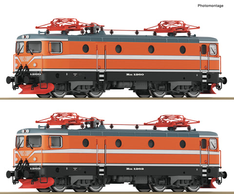 Roco 7510048 HO Gauge SJ Rm Electric Locomotive Twin Set IV (DCC-Sound)