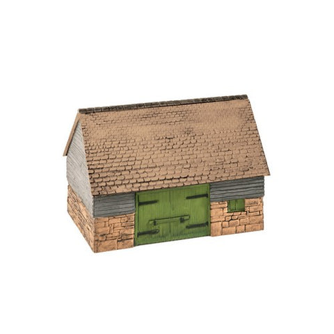 Wills SS30 OO Gauge Stone & Timber Barn Kit