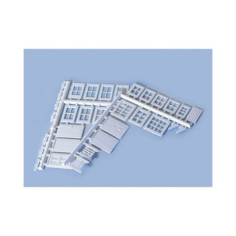 Wills SS86 OO Gauge Windows Doors Gates & Porch