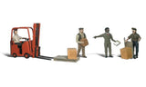 Woodland Scenics A1911 HO/OO Gauge Workers with Forklift