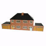 ATD Models ATD002 OO Gauge 1950s Semi Detached House Card Kit