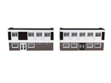 ATD Models ATD12021 N Gauge Low Relief 1970s Office Block Card Kit