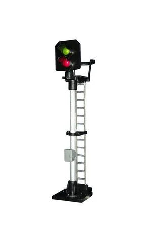 Berko B228 OO Gauge Red/Green Square Head 2 Aspect Home Colour Light Signal