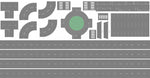 ID Backscenes BM201 OO Gauge British Road Pack (1950-60 Era) Backscene