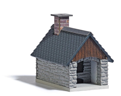 Busch 1384 HO/OO Gauge Traditional Bakery Kit