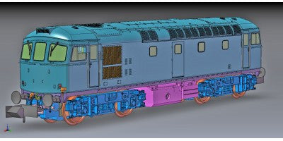 Dapol 2D-001-012D N Gauge Class 33 025 DRS (DCC-Fitted)