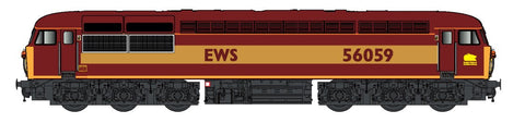 Dapol 2D-004-013 N Gauge Class 56 059 EWS