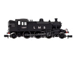 Dapol 2S-015-005 N Gauge Ivatt 2-6-2T 1207 LMS Unlined Black