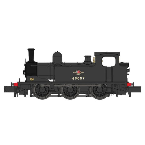 Dapol 2S-022-006D N Gauge J72 69007 BR Black Late Crest (DCC Fitted)
