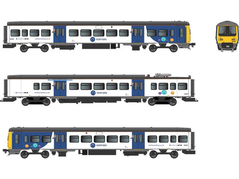 Dapol 4D-323-006S OO Gauge Class 323 323225 Northern New DCC Sound