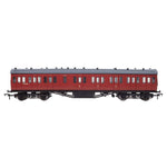 Dapol 4P-010-052 OO Gauge 57ft Stanier Non-Corr Composite BR Unlined Carmine M16665
