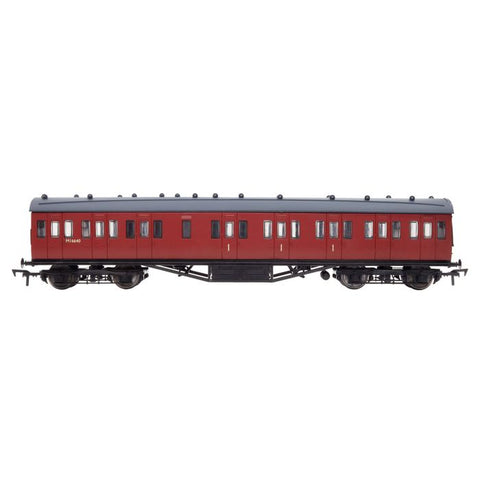 Dapol 4P-010-052 OO Gauge 57ft Stanier Non-Corr Composite BR Unlined Carmine M16665