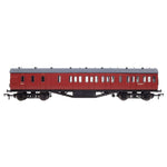 Dapol 4P-010-202 OO Gauge 57ft Stanier Non-Corridor Brake BR Unlined Carmine M20565